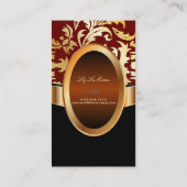 Carte De Visite PixDezines Céline Damask (Dos)