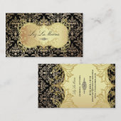 Carte De Visite PixDezines Céline Damask (Devant / Derrière)