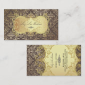 Carte De Visite PixDezines Céline Damask (Devant / Derrière)