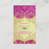 Carte De Visite PixDezines Céline Damask (Dos)