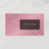 Carte De Visite PixDezines Céline Damask (Dos)