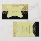 Carte De Visite PixDezines Céline Damask (Devant / Derrière)