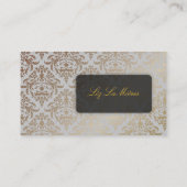 Carte De Visite PixDezines Céline Damask (Dos)