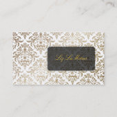 Carte De Visite PixDezines Céline Damask (Dos)