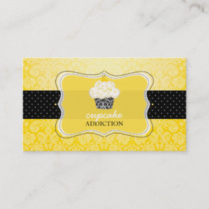 Carte De Visite PixDezines citron zest cupcake/pâtisserie