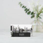 Carte De Visite PixDezines City Scape, Lakeshore, Chicago (Debout devant)