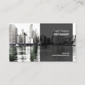 Carte De Visite PixDezines City Scape, Lakeshore, Chicago (Dos)