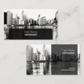 Carte De Visite PixDezines City Scape, Lakeshore, Chicago (Devant / Derrière)