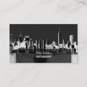 Carte De Visite PixDezines City Scape, New York Skyline