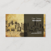 Carte De Visite PixDezines City Scape, New York, vintage (Dos)