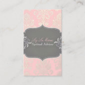 Carte De Visite PixDezines couleur Damask victorien/DO-IT-YOURSELF (Devant)