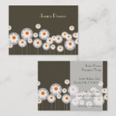 Carte De Visite PixDezines couleurs arrière - plans rétro (Devant / Derrière)