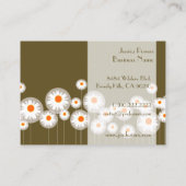 Carte De Visite PixDezines couleurs arrière - plans rétro (Dos)