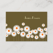 Carte De Visite PixDezines couleurs arrière - plans rétro (Devant)