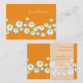 Carte De Visite PixDezines couleurs arrière - plans rétro (Devant / Derrière)