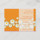 Carte De Visite PixDezines couleurs arrière - plans rétro (Dos)