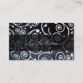 Carte De Visite PixDezines cupcakes tourbillons + or (Dos)