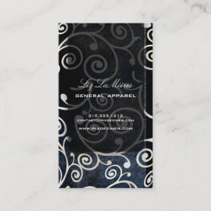 Carte De Visite PixDezines cupcakes tourbillons + or