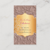 Carte De Visite PixDezines damas baroque/mauve (Dos)