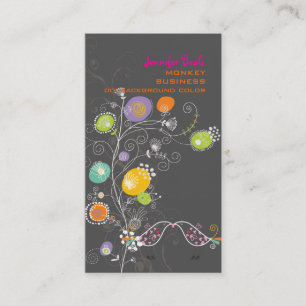 Carte De Visite PixDezines dandelions+inséparables