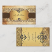 Carte De Visite PixDezines Dentelles vintages (Devant / Derrière)