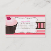 Carte De Visite PixDezines do-it-yourself arrière - plan/cupcake+b (Dos)