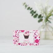 Carte De Visite PixDezines do-it-yourself cupcake+pois (Debout devant)