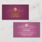 Carte De Visite PixDezines do-it-yourself rouleaux couleur/antique (Devant / Derrière)