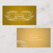 Carte De Visite PixDezines do-it-yourself rouleaux couleur/antique (Devant / Derrière)