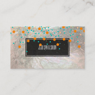 Carte De Visite PixDezines ébloui/faux argent