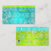 Carte De Visite PixDezines Élégants Fils De Poires (Devant / Derrière)