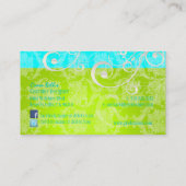 Carte De Visite PixDezines Élégants Fils De Poires (Dos)