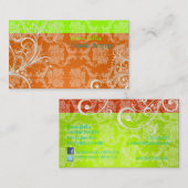 Carte De Visite PixDezines Élégants Fils De Poires (Devant / Derrière)