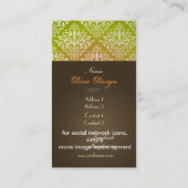 Carte De Visite PixDezines Étienne Damask (Dos)