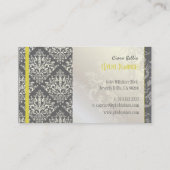 Carte De Visite PixDezines Étienne Damask (Dos)