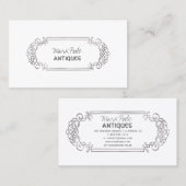 Carte De Visite PixDezines faux argent rouleaux antiques/do-it-you (Devant / Derrière)