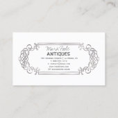 Carte De Visite PixDezines faux argent rouleaux antiques/do-it-you (Dos)