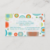 Carte De Visite PixDezines fêtes de Noël/bricolagearrière-plan! (Dos)