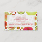 Carte De Visite PixDezines fêtes de Noël/bricolagearrière-plan! (Dos)