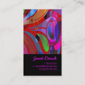 Carte De Visite PixDezines - Flèches rétro (Dos)