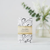 Carte De Visite PixDezines Frotles / Graphite+Eggshell (Debout devant)