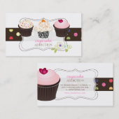 Carte De Visite PixDezines gâteau cupcake diy (Devant / Derrière)