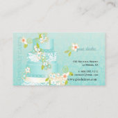 Carte De Visite PixDezines gâteau mariage/boulangerie/pâtisserie (Dos)