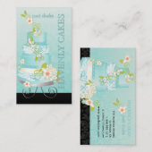 Carte De Visite PixDezines gâteau mariage/boulangerie/pâtisserie (Devant / Derrière)