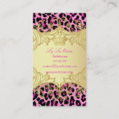 Carte De Visite PixDezines guépards/arrière - plan DO-IT-YOURSELF (Dos)