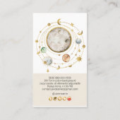 Carte De Visite PixDezines H2 Celestial Works Faux Gold (Dos)