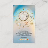 Carte De Visite PixDezines H2 Celestial Works Faux Gold (Dos)