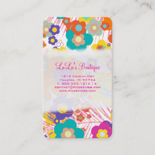 Carte De Visite PixDezines Hawaii Mod Daisies