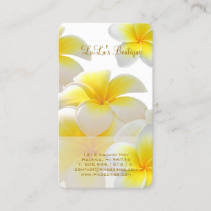 Carte De Visite PixDezines Hawaii Plumeria