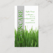 Carte De Visite PixDezines, herbe fraîche/jardinier/DO-IT-YOURSELF (Dos)